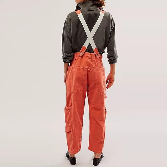 Free People 🌸Rayna🌸 Carpenter Overalls [NWOT] - SZ XS - Picture 15 of 16